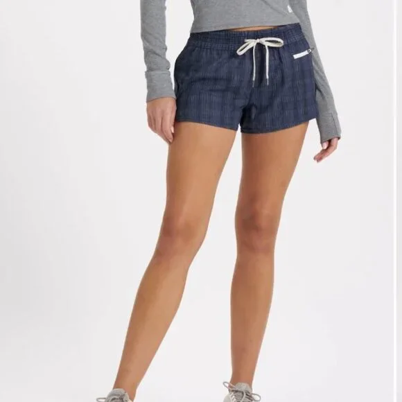 Vuori Clementine Short Ink Shibori Grid Size Small - Picture 1 of 3